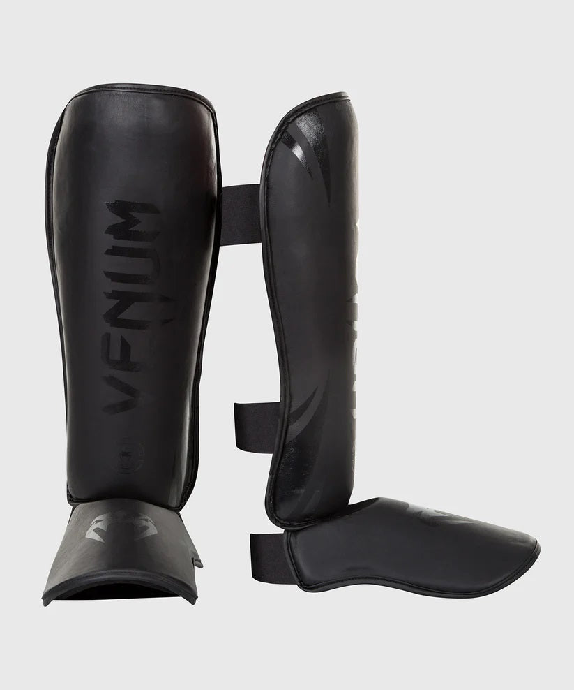 Challenger Standup Shinguards-Black/Black